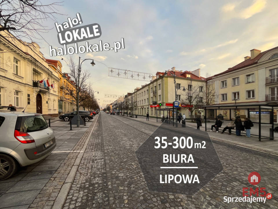 Lokal 125m2 Białystok Lipowa Wynajem podlaskie sprzedam