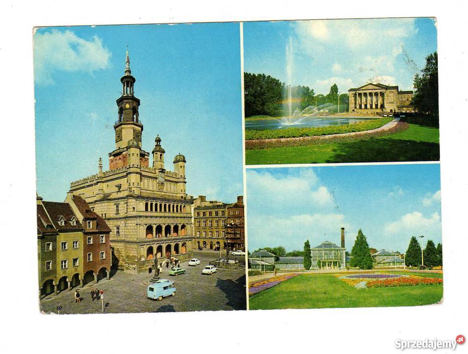 POZNAŃ POCZTÓWKA WIELOWIDOKOWA Krynki