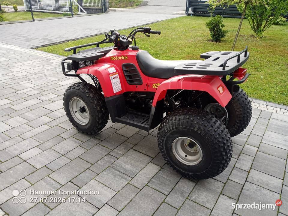 Niemiecki Quad Motortek 125 nowy 9KM podkarpackie Brzozów
