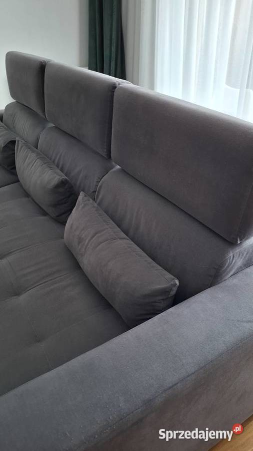 Narożnik MONSON Agata Meble funkcja spania 237cm Szczecin