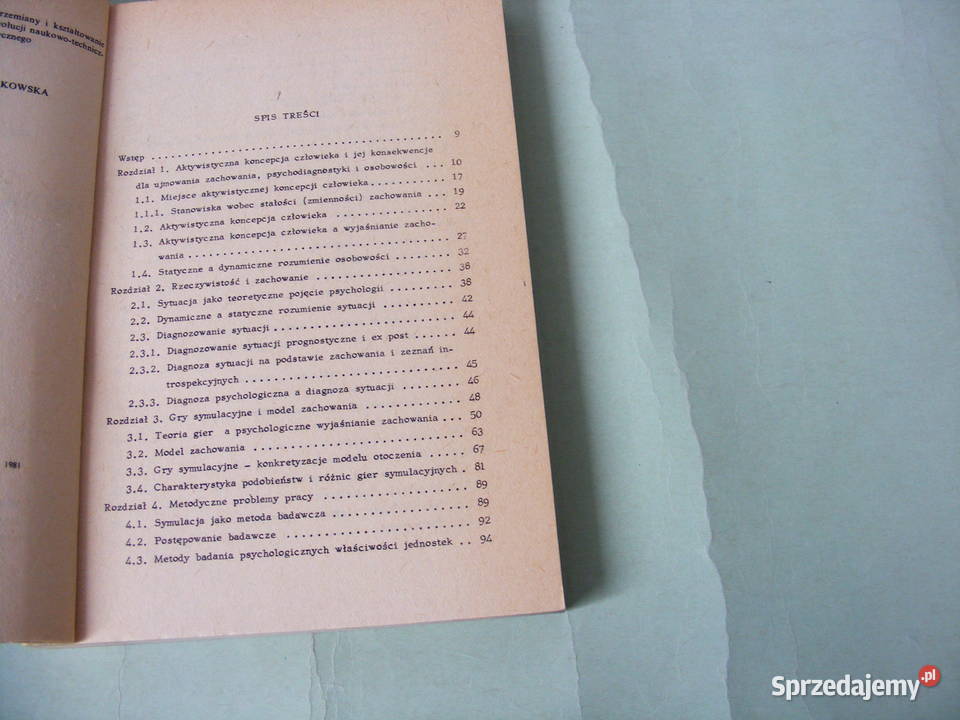 Osobowość a działanie Rozwój uczuć Studia teorią