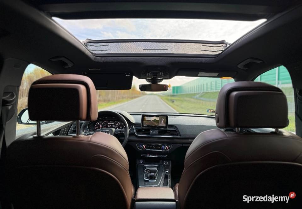 Piękne Audi Q5 20 TFSI PRESTIGE PLUS PEŁNE immobilizer Q5 Łódź