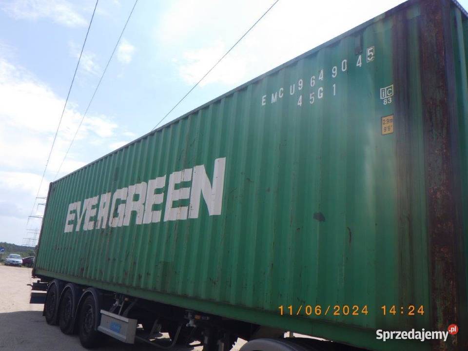 Kontener morskimagazynowy 40HC używany 12 m Lublin
