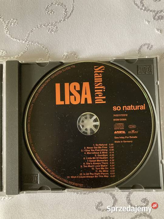 Płyta Cd Album Wydanie I Lisa Stansfield So Czerwionka-Leszczyny