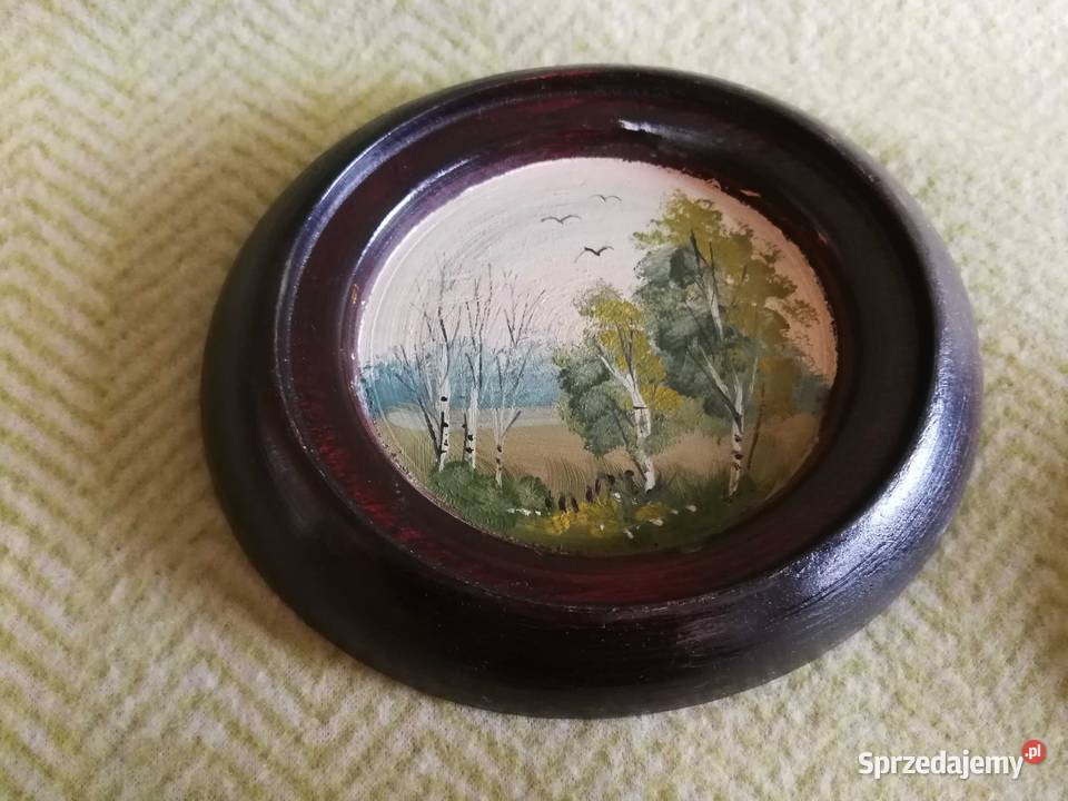 Obrazy Cztery Pory Roku miniatury ręcznie Szczecin