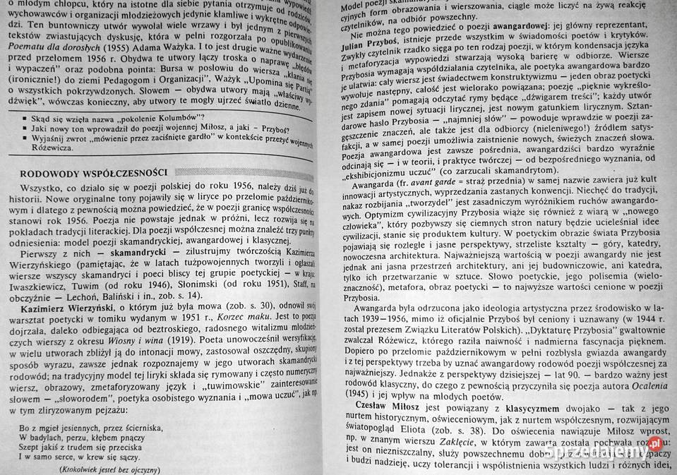 Literatura współczesna Bożena Chrząstowska i