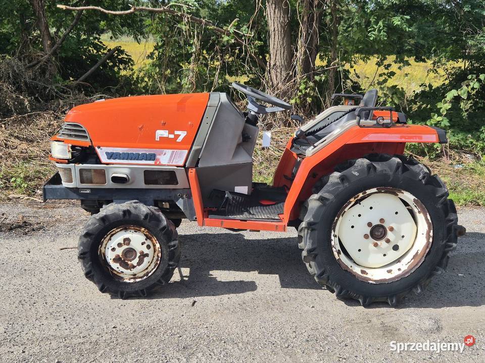 Traktorek traktor YANMAR F7D 16 44 Glebogryzarka Skrzynia biegów Manualna