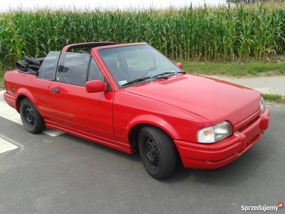 Ford escort mk4 xr3i cabrio sprzedam lub zamienię Luboń - Sprzedajemy.pl