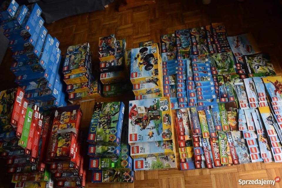 LEGO PUDEŁKA INSTRUKCJE 11City Chima Ninjago Klocki Łódź