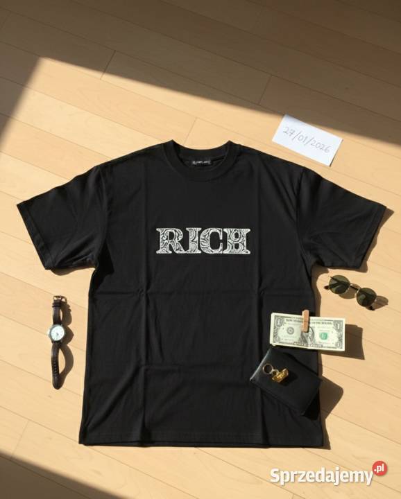 Nowy męski tshir z metki S pasuje do XL