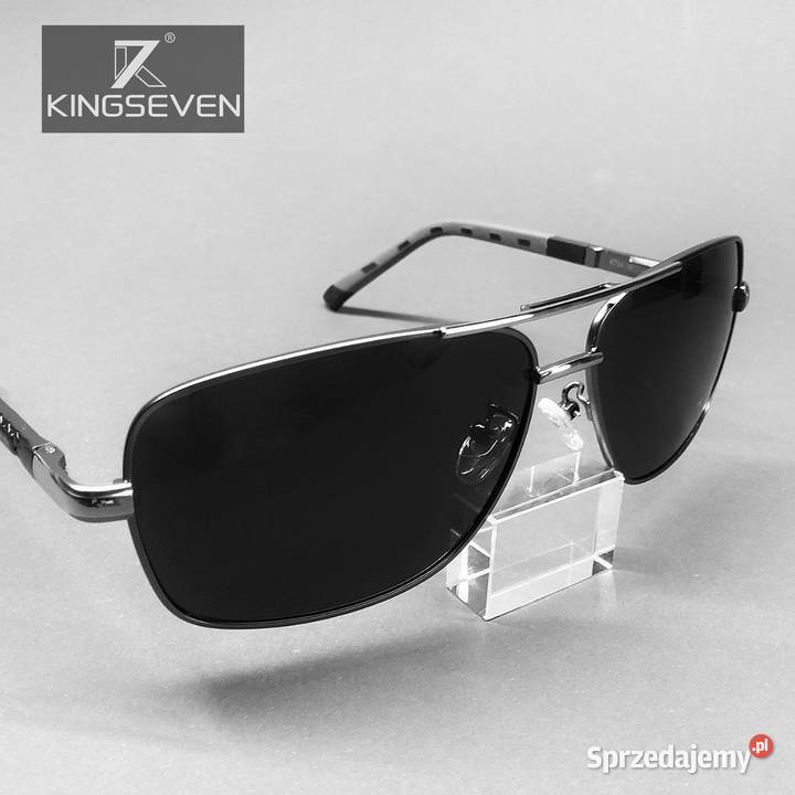 OKULARY PRZECIWSŁONECZNE BLACK GUN BLACK śląskie Mysłowice