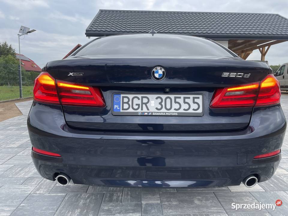 BMW 520d xDrive G30 Felgi Seria 7 2022 CarPlay automatyczna BMW Grajewo