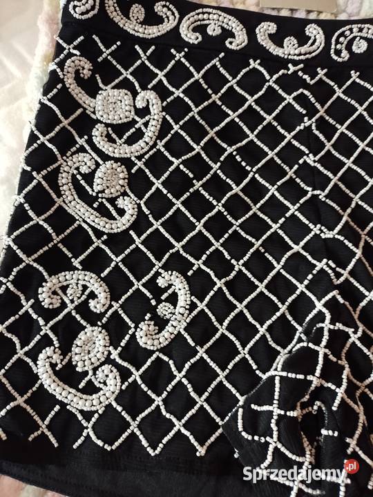38M ASOS Bogato zdobione koralikami Szorty Kraków