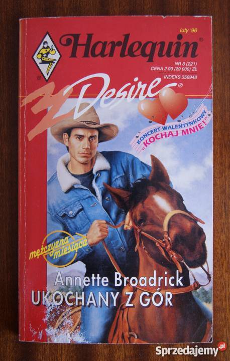 Harlequin Annette Broadrick Ukochany z gór Parczew