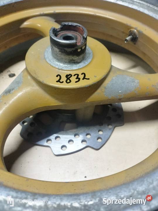 Przednie koło 12 skuter Pozostałe łódzkie Łubno