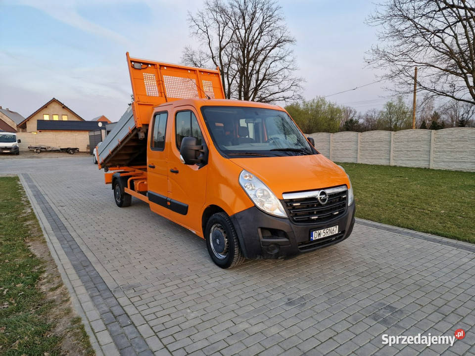 Opel Movano 2015r 23cdti Klima Doka Brygadówka diesel opolskie
