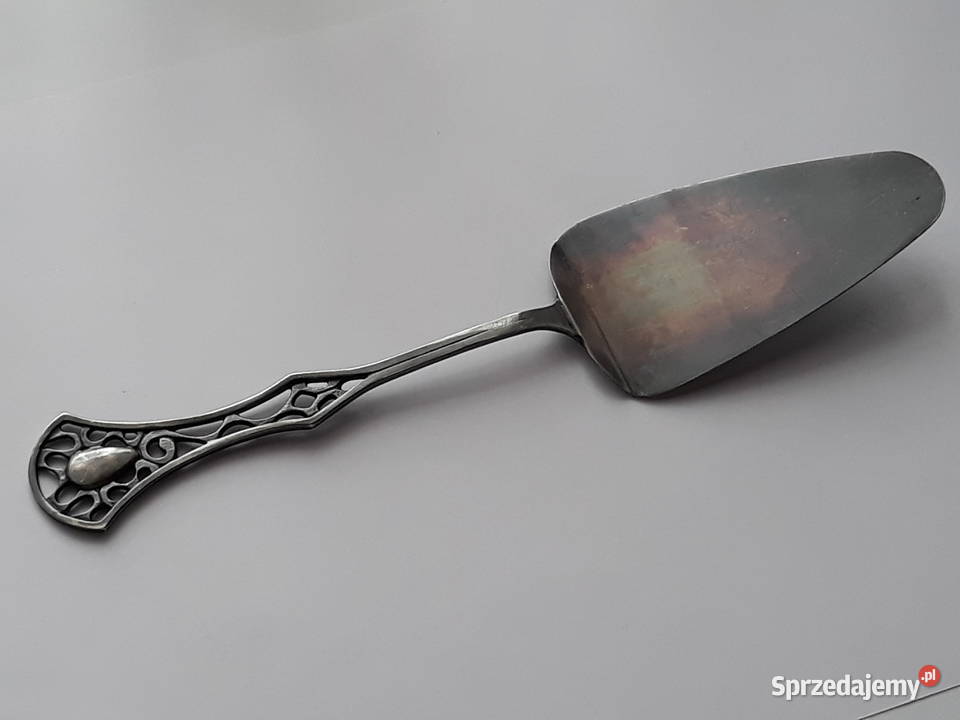 Posrebrzana łopatka serwingowa do serwowania śląskie Dąbrowa Górnicza