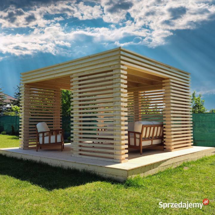 Nowoczesna Altana Ogrodowa CL 400 x 400 Warszawa