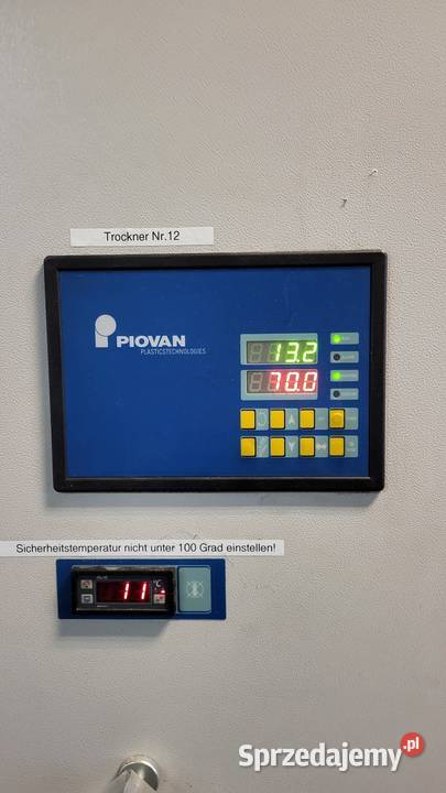 Suszarnia suszarka suchego powietrza Piovan Białogard sprzedam