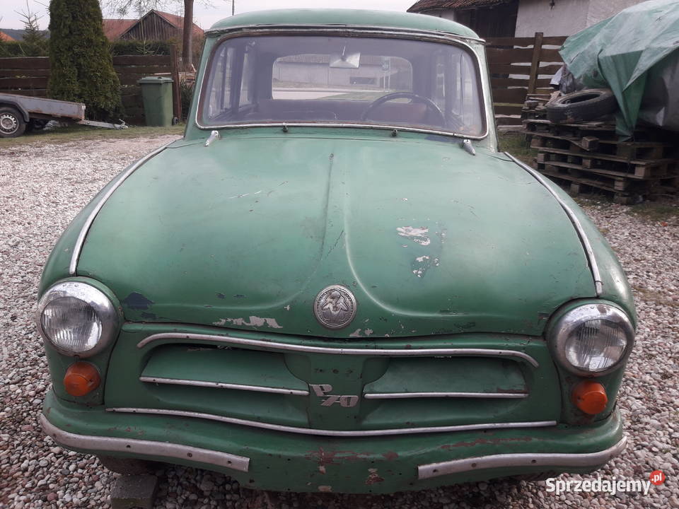 AWZ P70 unikalny klasyk PRL Antyk Trabant Olsztyn