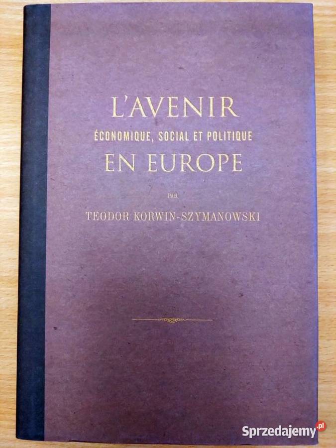 Przyszłość Europy Lavenir en Europe sprzedam