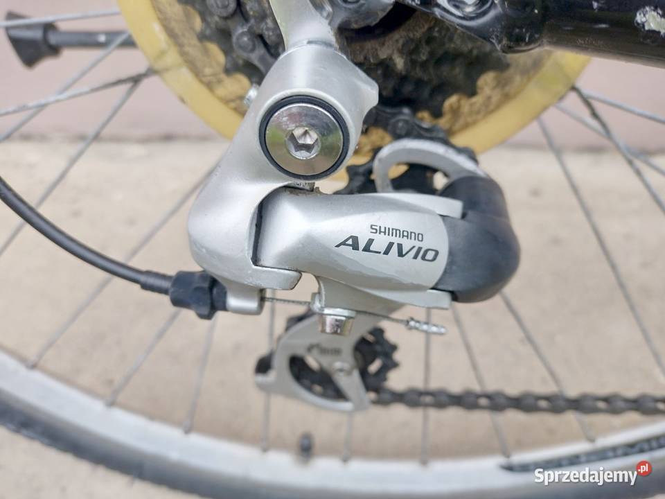 rower GHOST ALU 28 amortyzator osprzęt ALIVIO Wrocław sprzedam