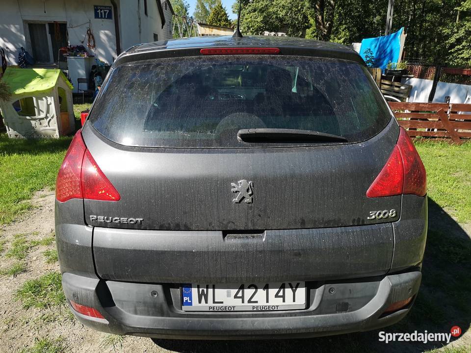 PEUGEOT 3008 2010 r syndyka mazowieckie Otwock
