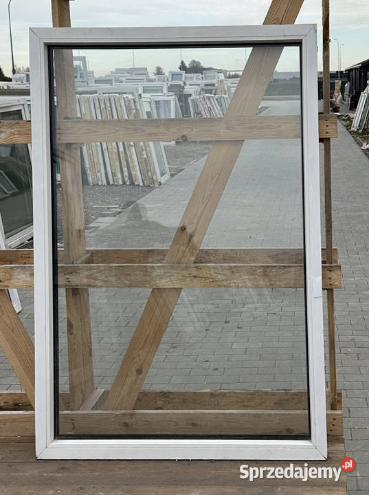 OKNA KacprzaK Witryna 101X143 FIX Używany PCV Lublin