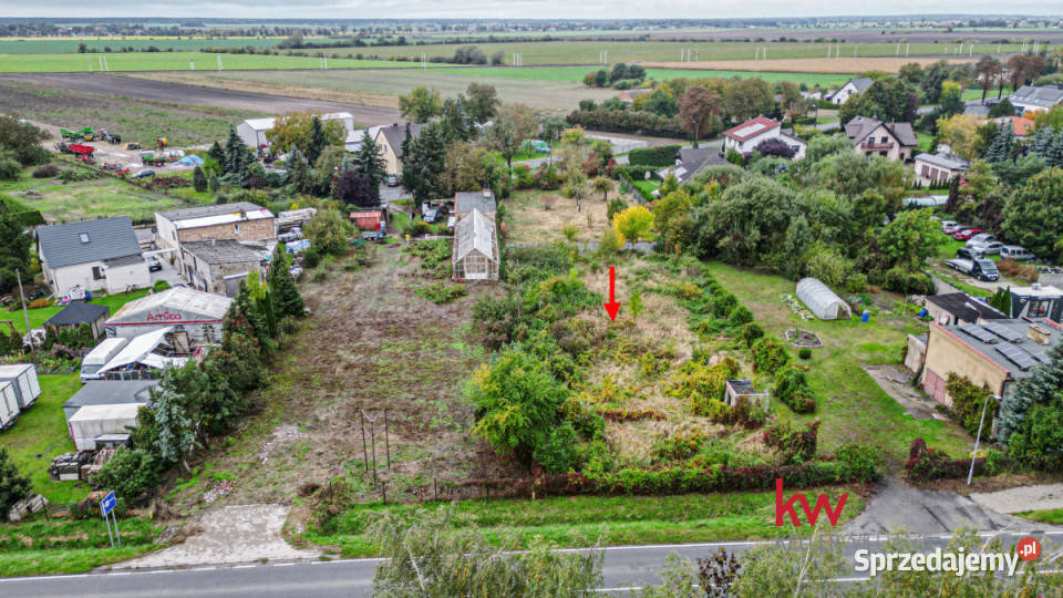 sprzedaży gruntu 1136m2 Gaj Mały sprzedam