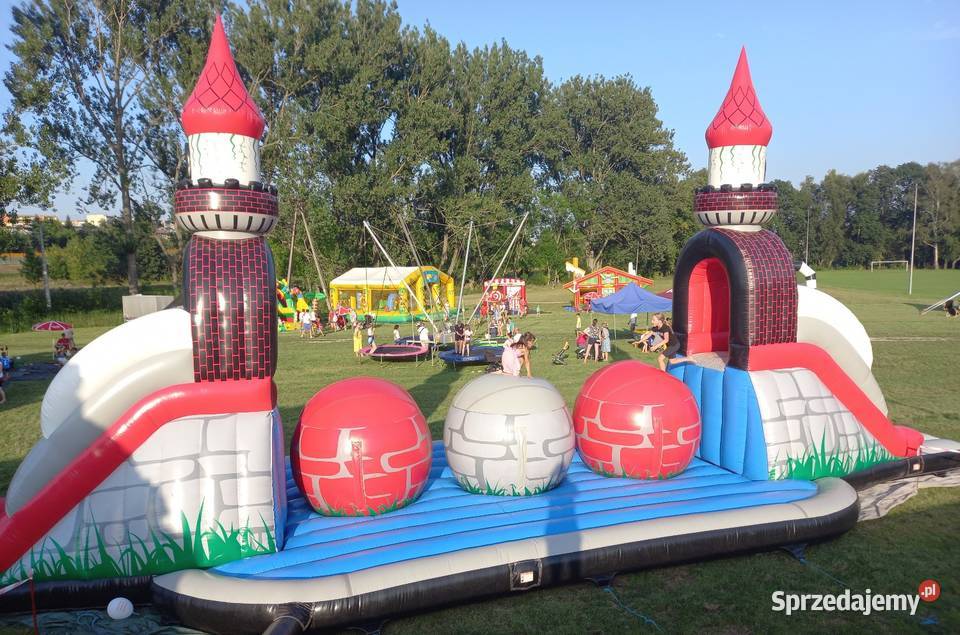 Atrakcje na imprezy dmuchańce tor przeszkód