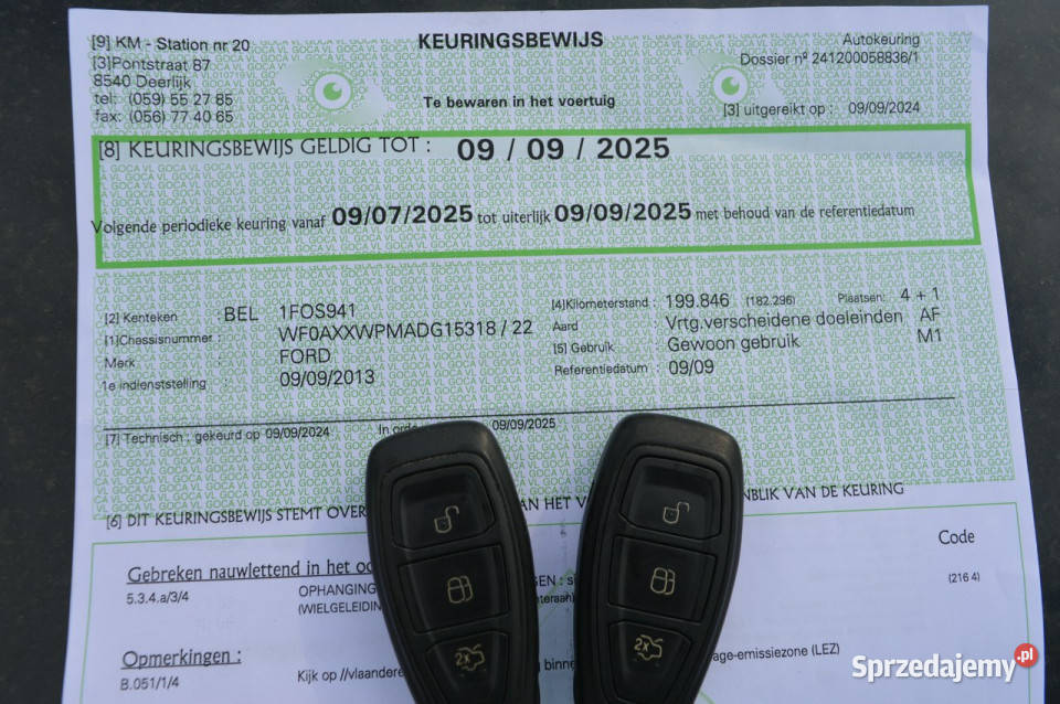 Ford Kuga 20 TDCi Automat 4x4 Serwis Navi 207000km Hrubieszów