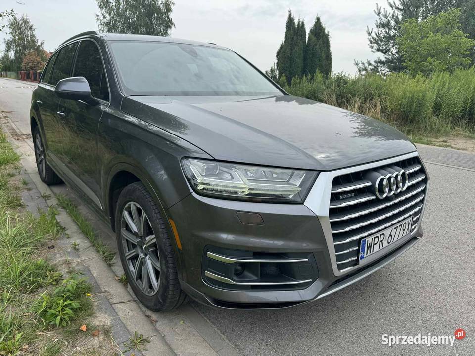 Audi Q7 30 TFSI Prestige 2018r nieuszkodzony Piastów