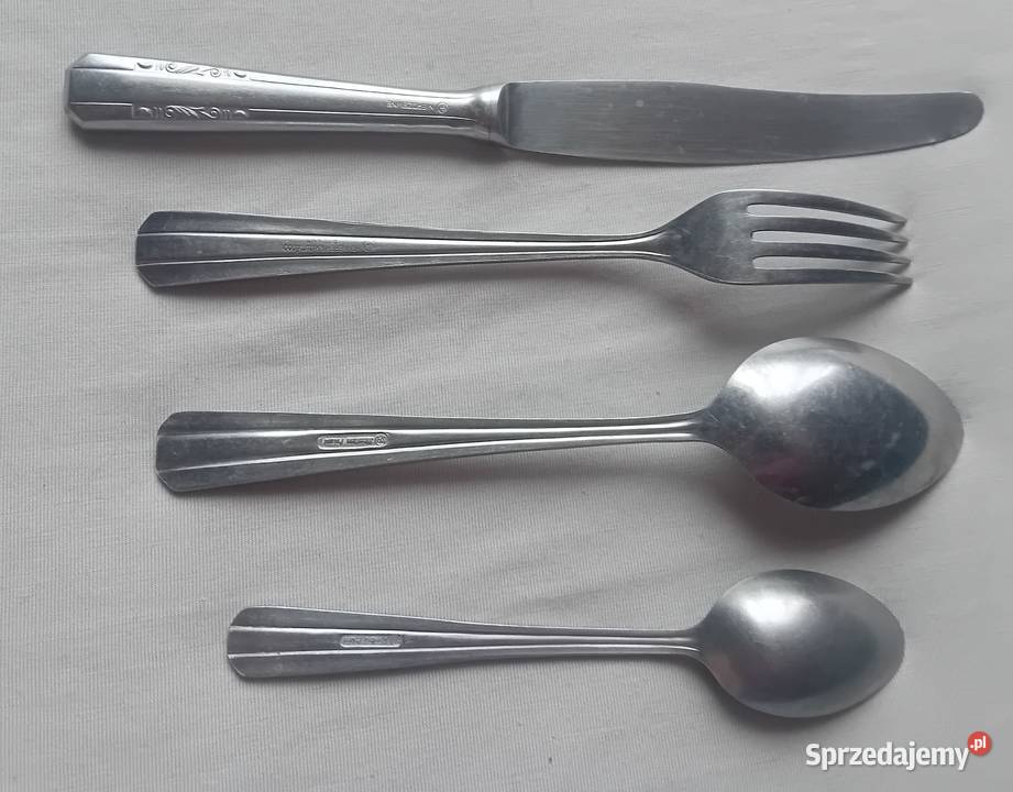 Komplecik sztućców Hefra 1 osoby Stal nierdzewna Antyki Antyki Koźminek