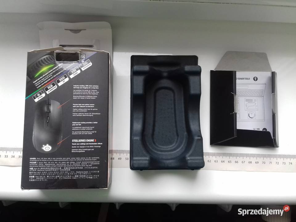 Pudełko Steelseries Rival 100 Best in Class Klawiatury i myszy Bydgoszcz
