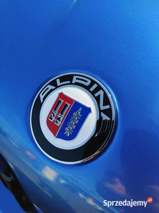 Emblemat znaczek BMW ALPINA metal