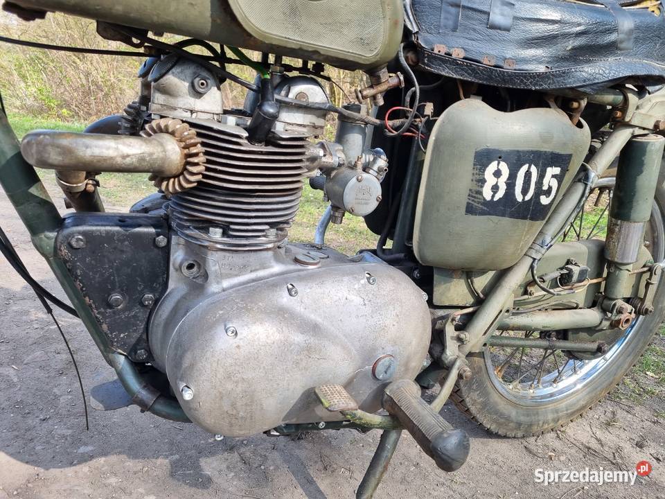 Triumph 350 3TA Dutch Armia Wojskowy Militarny 350cm3 śląskie Sosnowiec