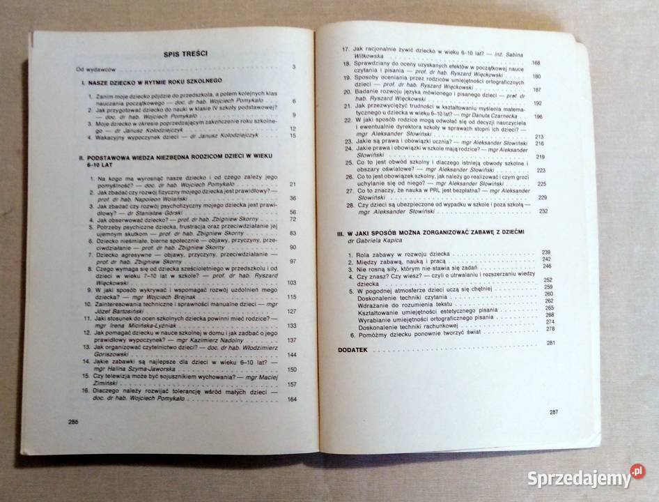 Vademecum rodziców dzieci lat 6 do 10 Włodawa