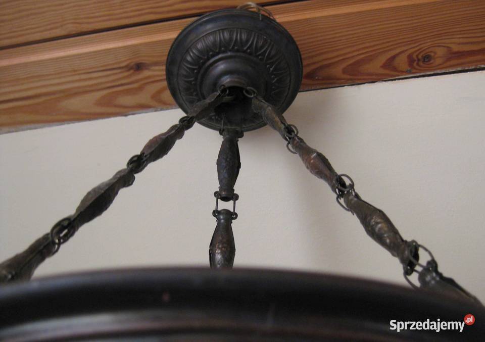 łampa przedwojenna lata 1920 r Poznań