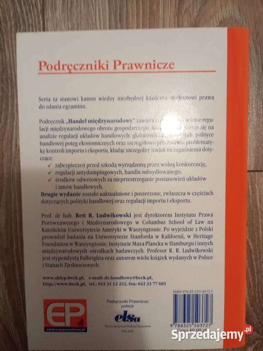Handel międzynarodowy Rett R Ludwikowski Białystok