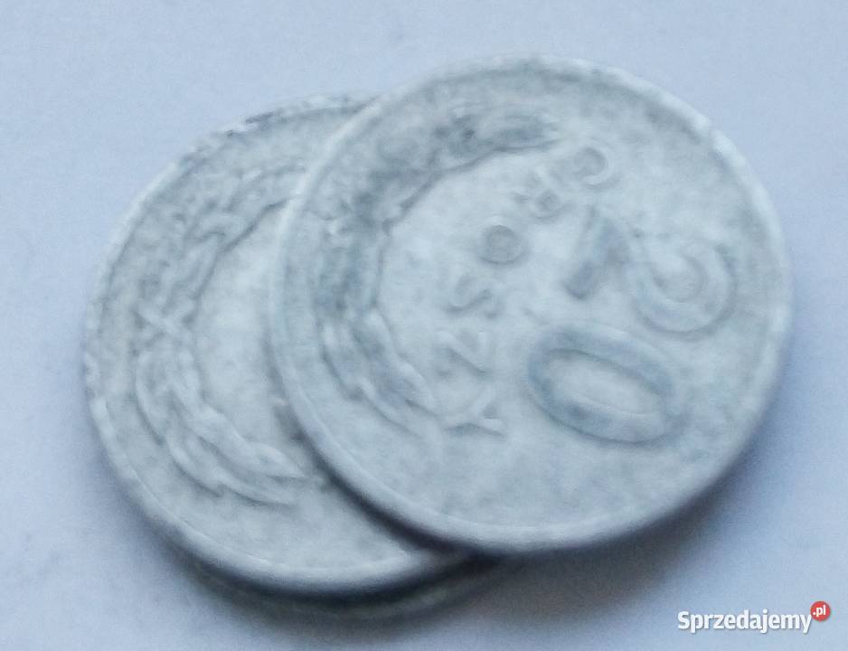POLSKA20 GROSZY1961 rbzAL3 SZTUKI Legionowo