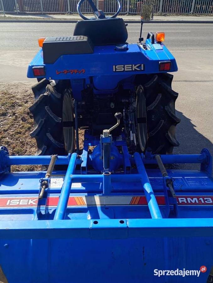 Ciągnik mini traktor ogrodniczy Iseki z