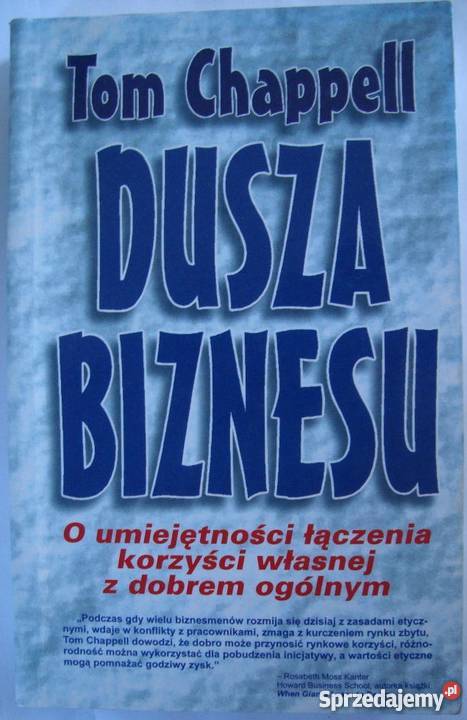 DUSZA BIZNESU CHAPPELL TOM Koszalin