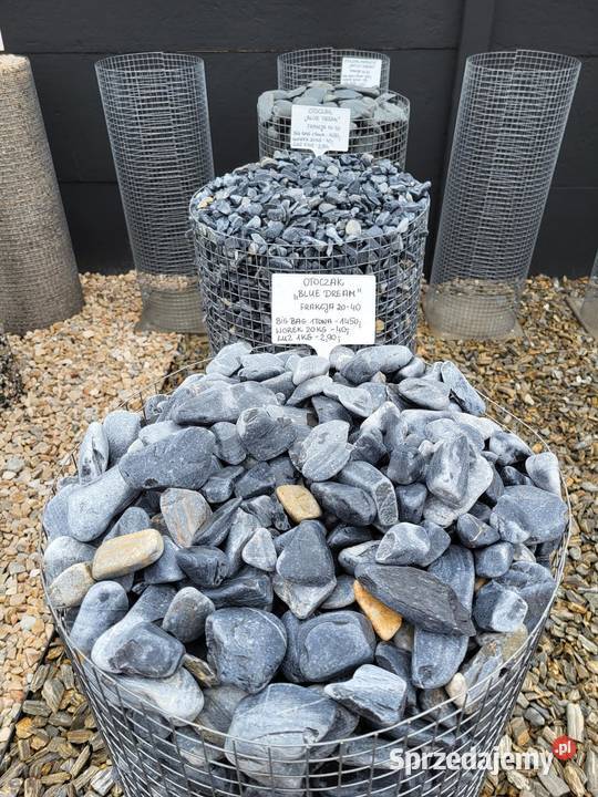 Kamień Otoczak Janowicki różne frakcje Kamienie mazowieckie Mińsk Mazowiecki