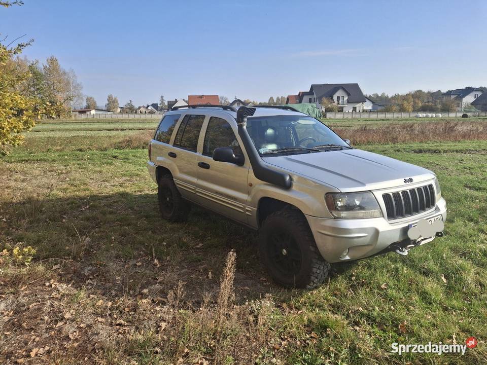 Jeep Grand Cherokee wj 2.7 crd 2004r 4x4 Wciagarka snoker podniesiony