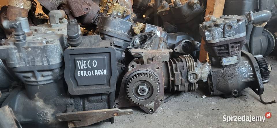 SPRĘŻARKA KOMPRESOR POWIETRZA VOLVO FL FM FH Pozostałe Mojusz