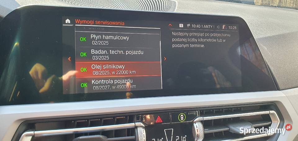 BMW 320 xD G21 salon xDrive bezwypadkowy 2020 przyciemniane szyby Kraków