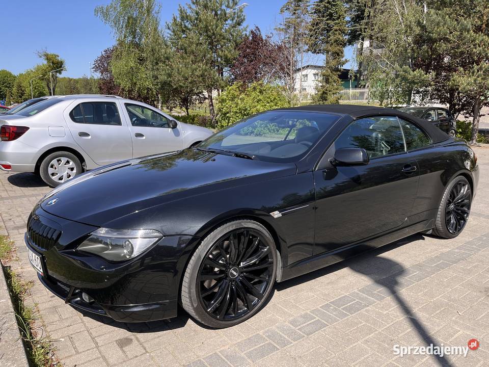 BMW 630i cabrio zadbana z Niemiec tempomat Seria 6 Brodnica