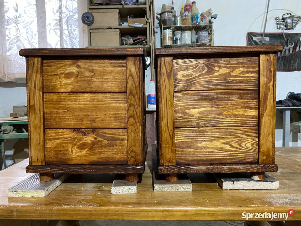 Drewniane donice ogrodowe Donice