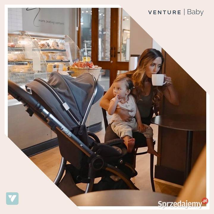 Venture Pram składany wózek odwracane siedzisko Wózki sprzedam