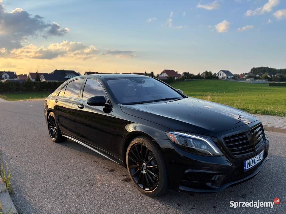 MercedesBenz Klasa S W222 47 Piękny AMG s550L pomorskie Bytów